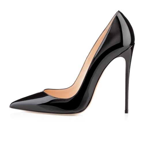 EDEFS Damen Klassische Pumps Bequeme High Heels Elegante Schuhe Spitze Stiletto Pumps Schwarz Größe EU39 EDEFS Damen Klassische Pumps Bequeme High Heels Elegante Schuhe Spitze Stiletto Pumps Schwarz Größe EU39 von EDEFS