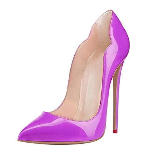 EDEFS Damenschuhe Übergröße High Heels Pointed Toe Stilettos Pumps Schuhe Lila EU39 EDEFS Damenschuhe Übergröße High Heels Pointed Toe Stilettos Pumps Schuhe Lila EU39 von EDEFS