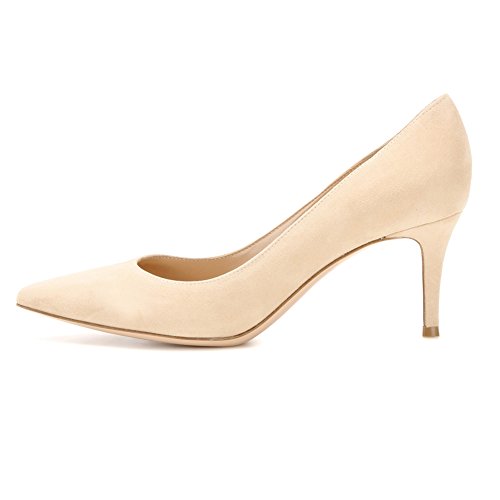 EDEFS Spitz Damen Pumps Klassische Kitten Heel Absatz Pointed Toe Schuhe Camel Größe EU39 EDEFS Spitz Damen Pumps Klassische Kitten Heel Absatz Pointed Toe Schuhe Camel Größe EU39 von EDEFS