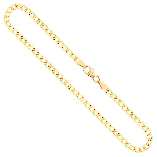 Goldkette, Panzerkette facettiert Gelbgold 585 / 14K, Länge 50 cm, Breite 3.1 mm, Gewicht ca. 6.9 g., NEU Goldkette, Panzerkette facettiert Gelbgold 585 / 14K, Länge 50 cm, Breite 3.1 mm, Gewicht ca. 6.9 g., NEU von EDELIND