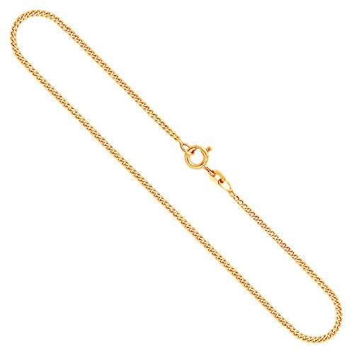 EDELIND Goldkette, Panzerkette flach Gelbgold 333/8 K, Länge 55 cm, Breite 1.7 mm, Gewicht ca. 4.5 g., NEU EDELIND Goldkette, Panzerkette flach Gelbgold 333/8 K, Länge 55 cm, Breite 1.7 mm, Gewicht ca. 4.5 g., NEU von EDELIND