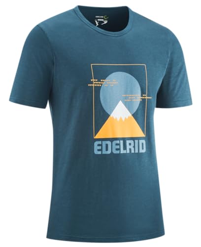 EDELRID Herren Highball IV T-Shirt, Blueberry, XL von EDELRID