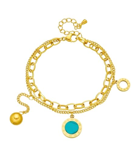 EDIBAZZAR Armband - 18K vergoldet - Glamour - Langlebigkeit - korrosionsbeständig - Eleganz - einzigartiges Design EDIBAZZAR Armband - 18K vergoldet - Glamour - Langlebigkeit - korrosionsbeständig - Eleganz - einzigartiges Design von EDIBAZZAR
