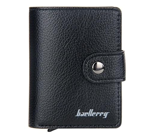 EDIBAZZAR Brieftasche - Elegante Visitenkarten-Brieftasche - Vielseitiger Einsatz - Praktisches Design Hochwertiges Leder - Geräumig von EDIBAZZAR