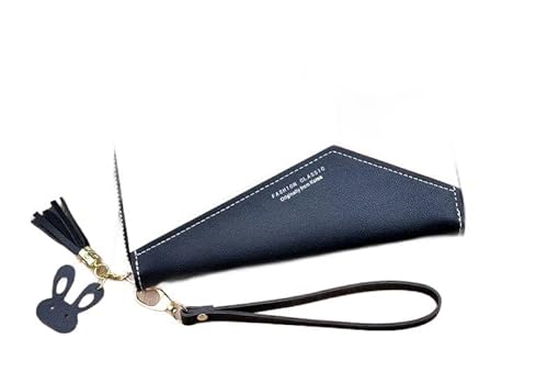 EDIBAZZAR Damenledergeldbörse - Eleganz - Funktionalität - Geschenkidee - Handtaschenaccessoire - Organisation - Geräumigkeit - Schwarzes Modell von EDIBAZZAR