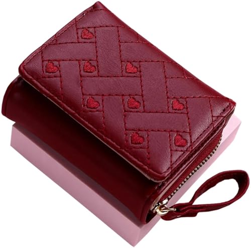 EDIBAZZAR Damenportemonnaie - Elegantes Design - Geschenkidee - Kleine Größe - Funktionale Fächer - Öko-Leder - Stilvolle Ergänzung von EDIBAZZAR