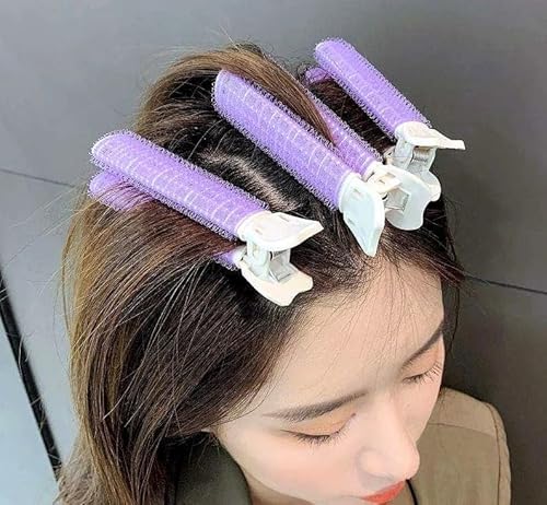 EDIBAZZAR Dicken Klettverschluss-Haarroller - Volumen steigern - Alltagsstyling - Lang anhaltende Locken - Glattes Haar geeignet von EDIBAZZAR