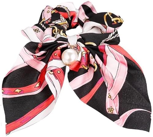 EDIBAZZAR Haargummi - Frottee - Elegantes Styling - Perle - Statement - Damen - Bequemlichkeit von EDIBAZZAR