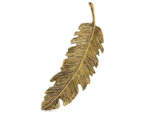 EDIBAZZAR Haarnadel Blattgold - Exklusives Accessoire für Damen - Stilvolles Haarstyling - Trendsetter - Universell einsetzbar - Filigranes Design - Glamouröses von EDIBAZZAR