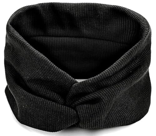 EDIBAZZAR Kinder-Haarband - Modisches Haarstyling - Angenehm und dehnbar - Universelle Passform - Schwarzes Design - Langlebigkeit von EDIBAZZAR