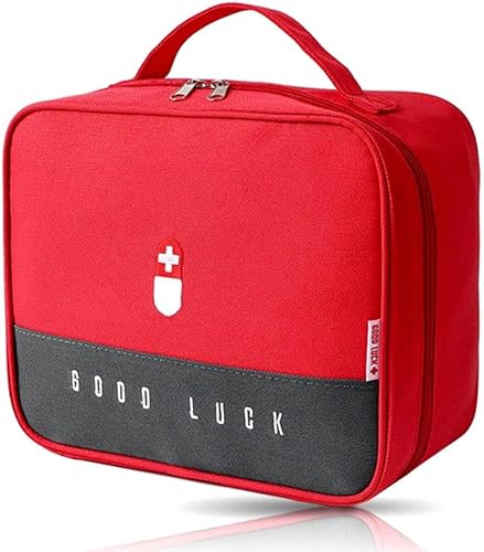 EDIBAZZAR Medizinisches Erste-Hilfe-Set Großer Reise-Medizin-Organisator von EDIBAZZAR