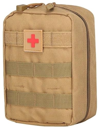 EDIBAZZAR Militärische Taktische Erste-Hilfe-Tasche - Sicherheit und Vielseitigkeit - Robust und Wasserdicht - Universell einsetzbar - Praktisches MOLLE-System von EDIBAZZAR
