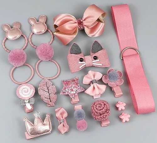 EDIBAZZAR Pin-Set für Baby-Mädchen - Stilvolle Accessoires für den perfekten Look - Rosa Farbe - Manschettenknöpfe in eleganter Verpackung von EDIBAZZAR