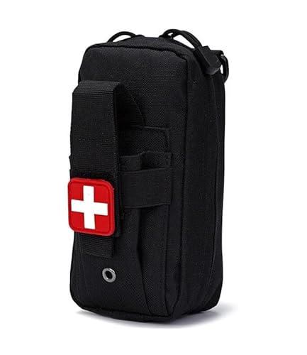 EDIBAZZAR Taktische Tasche - Erste-Hilfe - Notfall-Kit - MOLLE - wasserdichtes Nylon - Oxford 1000D - kompakt von EDIBAZZAR