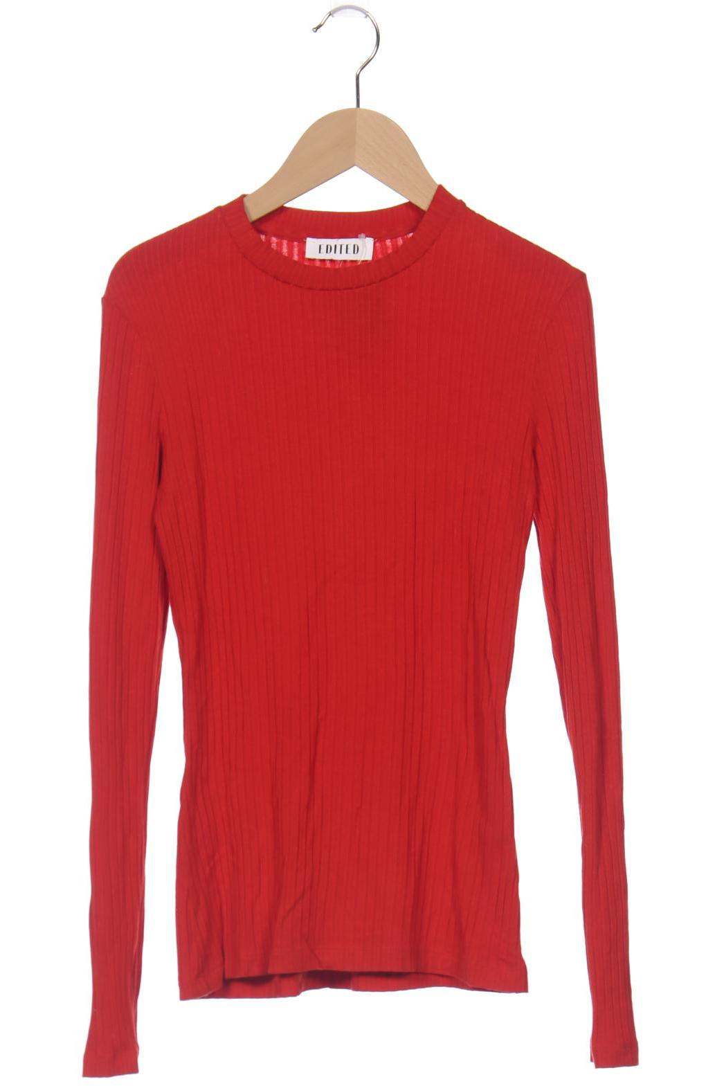 EDITED THE LABEL Damen Langarmshirt, rot von EDITED THE LABEL