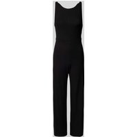 EDITED Jumpsuit in Ripp-Optik Modell 'Remi' in Black, Größe 42 von EDITED