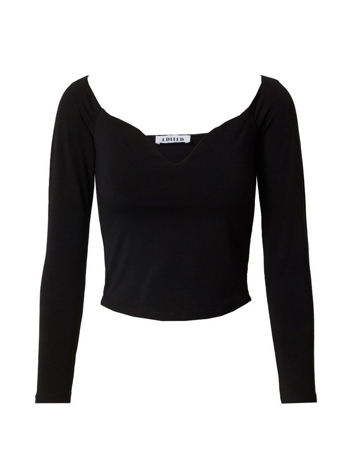 EDITED Langarmshirt Rosa (1-tlg) Plain/ohne Details von EDITED