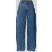 EDITED Mom Fit Jeans im 5-Pocket-Design Modell 'Mathilda' in Jeansblau, Größe 42 von EDITED