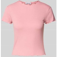 EDITED T-Shirt mit Rundhalsausschnitt Modell 'Randi' in Pink, Größe 40 von EDITED