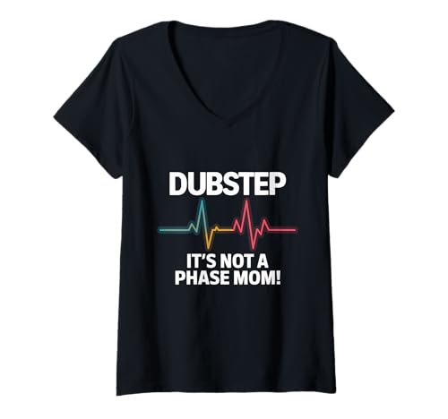 Damen Electronic Music Party Dubstep Rave EDM Festival Raver T-Shirt mit V-Ausschnitt von EDM DJ Festival Outfit für Männer und Frauen