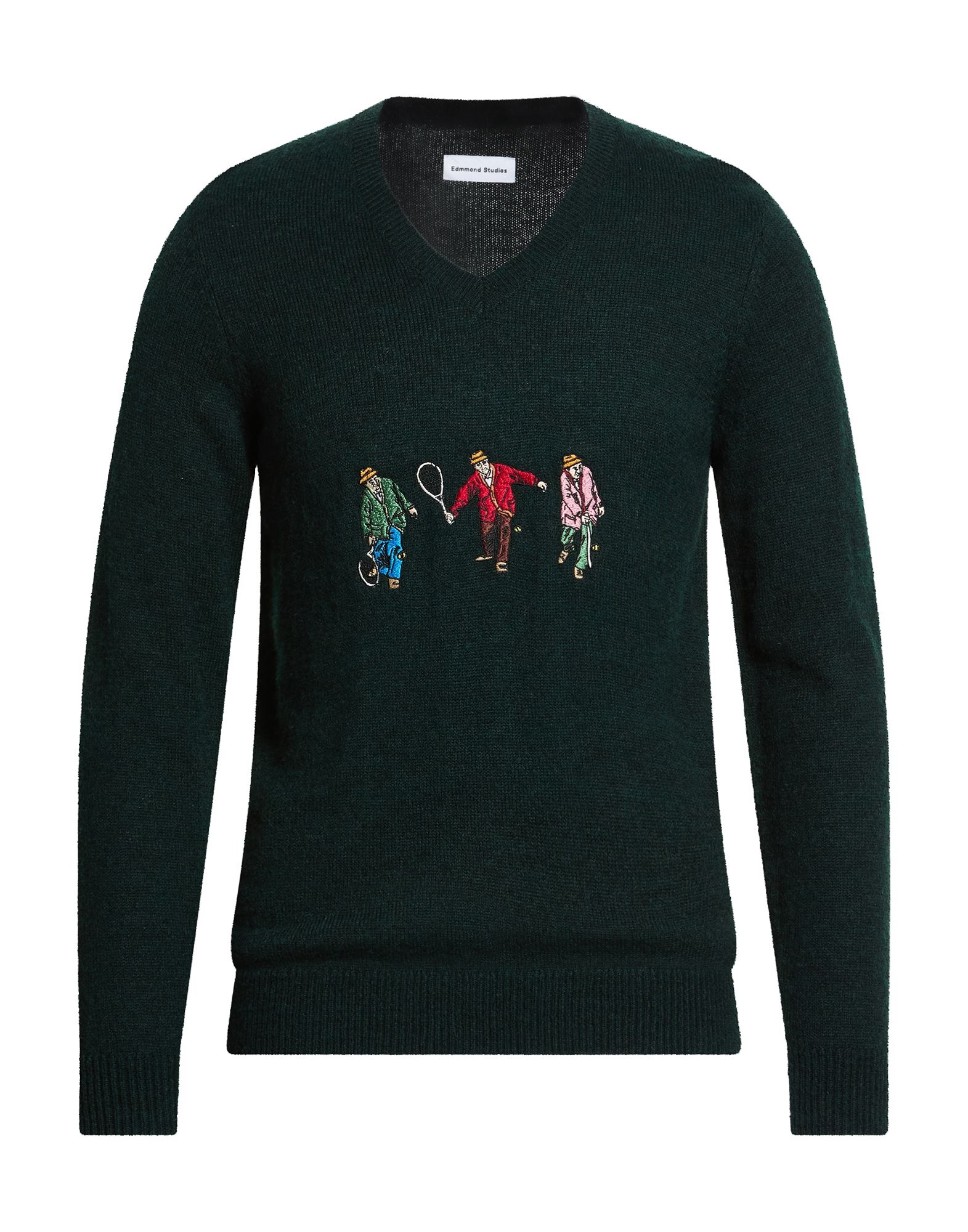 EDMMOND STUDIOS Pullover Herren Dunkelgrün von EDMMOND STUDIOS