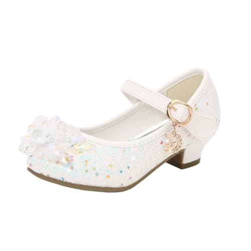 EDOSIR Mädchen Tanzschuhe Glitzer Shinning Abendschuhe Bowknot Low Heels Kleine Mädchen Mary Jane Schuhe Dress Up Prinzessin Schuhe Geburtstag Hochzeit von EDOSIR