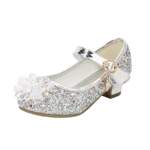 Mädchen Tanzschuhe Glitzer Shinning Abendschuhe Bowknot Low Heels Kleine Mädchen Mary Jane Schuhe Dress Up Prinzessin Schuhe Geburtstag Hochzeit von EDOSIR