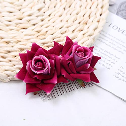 Blumenhaarkämme Sommer Hochzeit Haarschmuck Fee Blumenmädchen Clip Krone Braut Charme Kopfschmuck Schmuck-16 Blumenhaarkämme Sommer Hochzeit Haarschmuck Fee Blumenmädchen Clip Krone Braut Charme Kopfschmuck Schmuck-16 von EDOSSA