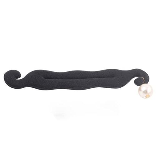 Frauen Haarschmuck Donut Schwarz DIY Braid Styling Tools Haarspangen Flechtwerkzeuge Frisur-L Frauen Haarschmuck Donut Schwarz DIY Braid Styling Tools Haarspangen Flechtwerkzeuge Frisur-L von EDOSSA