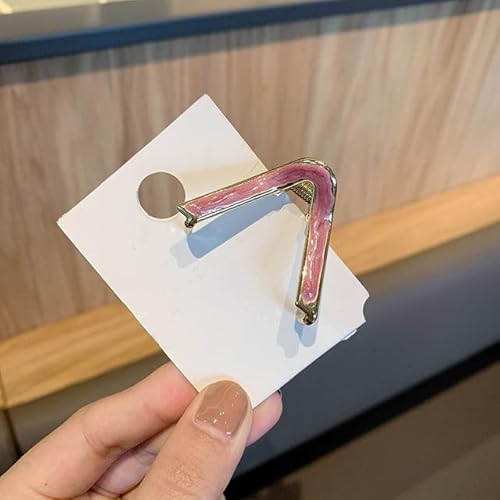 V-Form Klaue Clip Frauen Haarspange Geometrische Haarspangen Mädchen Haar Klaue Haarspangen Mode Haarschmuck-4 von EDOSSA