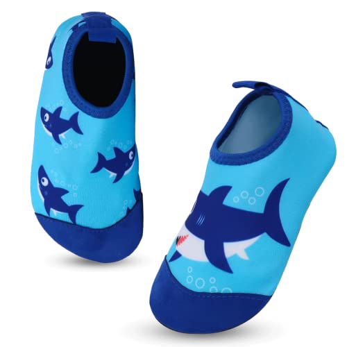 EDOTON Kinder Aquaschuhe, Anti-Rutsch Verdickte Sohle Kids Beach Schuhe Weiche und Langlebige Kinder Beachschuhe/Geeignet für Strand Schwimmbad Garten von EDOTON