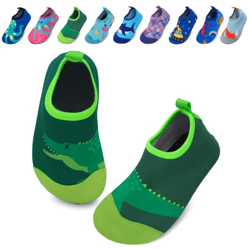 EDOTON Kinder Aquaschuhe, Anti-Rutsch Verdickte Sohle Kids Beach Schuhe Weiche und Langlebige Kinder Beachschuhe/Geeignet für Strand Schwimmbad Garten von EDOTON