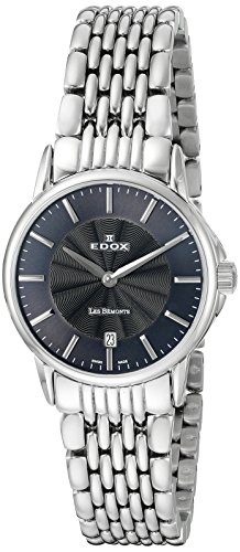 EDOX Damen Analog Quarz Uhr mit Edelstahl Armband 57001 3M Gin von EDOX