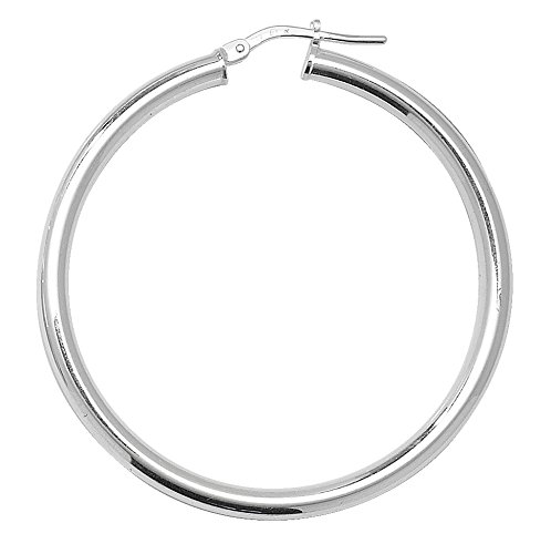 925 Sterling Silber Damen - Paar Creolen - 35mm WJS1904@723MM35 von EDS Jewels