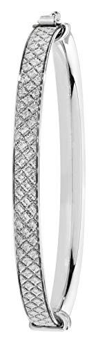 EDS Jewels Atemberaubender 925 Sterling Silber Baby - Klappbar Armreif - 5 Gramm TRS22104 von EDS Jewels