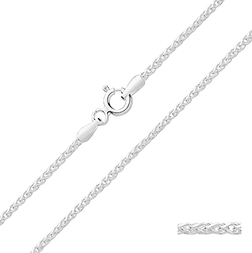Wunderschön 925 Sterling Silber Damen - Haferkorn Kette - 51cm WJS30324L20 von EDS Jewels