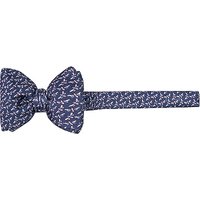 EDSOR Herren Schleife blau gemustert von EDSOR