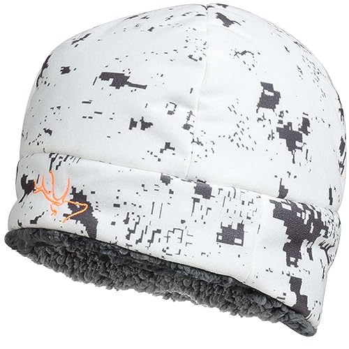 EDTREK Ultra Performance Isolierte Beanie-Mütze für kaltes Wetter – wasserdichte und winddichte Backcountry Wintermütze, Snow Digital Camo, L von EDTREK