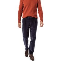 DRESSLER Herren Bundfaltenhose blau von DRESSLER