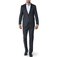 DRESSLER Herren Anzug blau Schurwolle von DRESSLER