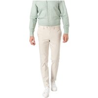 EDUARD DRESSLER Herren Chino beige Baumwolle von EDUARD DRESSLER