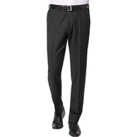 DRESSLER Herren Hose schwarz Schurwolle von DRESSLER