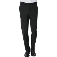 DRESSLER Herren Smoking-Hose Schwarz Schurwolle von DRESSLER
