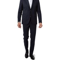 DRESSLER Herren Hose blau kariert von DRESSLER