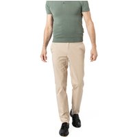 EDUARD DRESSLER Herren Chino beige Baumwolle von EDUARD DRESSLER