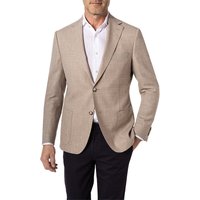 EDUARD DRESSLER Herren Sakko beige Wolle-Seide meliert von EDUARD DRESSLER