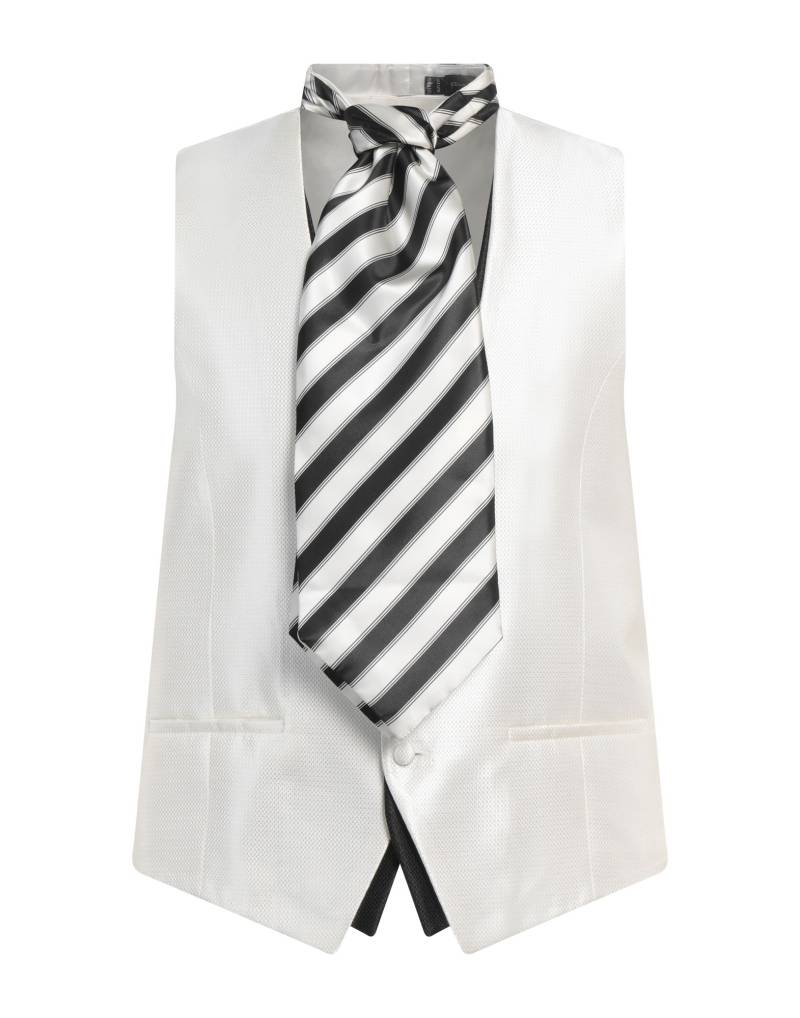 EDUARDO BOSCH DE SERRANO Couture-weste Herren Off white von EDUARDO BOSCH DE SERRANO
