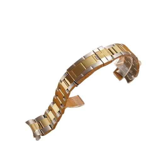EDVENA 20 Mm Edelstahlarmband Vintage Uhrenarmband Kompatibel Mit Rolex Submariner 16610(Color:Without logo-01) von EDVENA