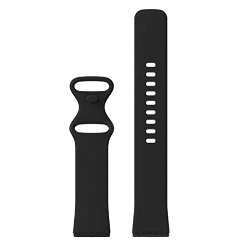 EDVENA Silikonband kompatibel mit Versa 3 Smart Watch Double Buck wasserdichtes Damen-Herren-Armband, kompatibel mit Sense-Armband (Color : 2 Pack A, Size : VERSA 3_SMALL) von EDVENA