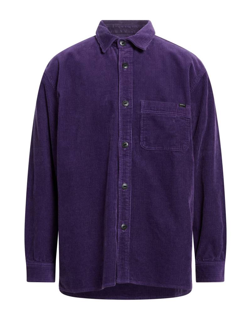 EDWIN Hemd Herren Violett von EDWIN